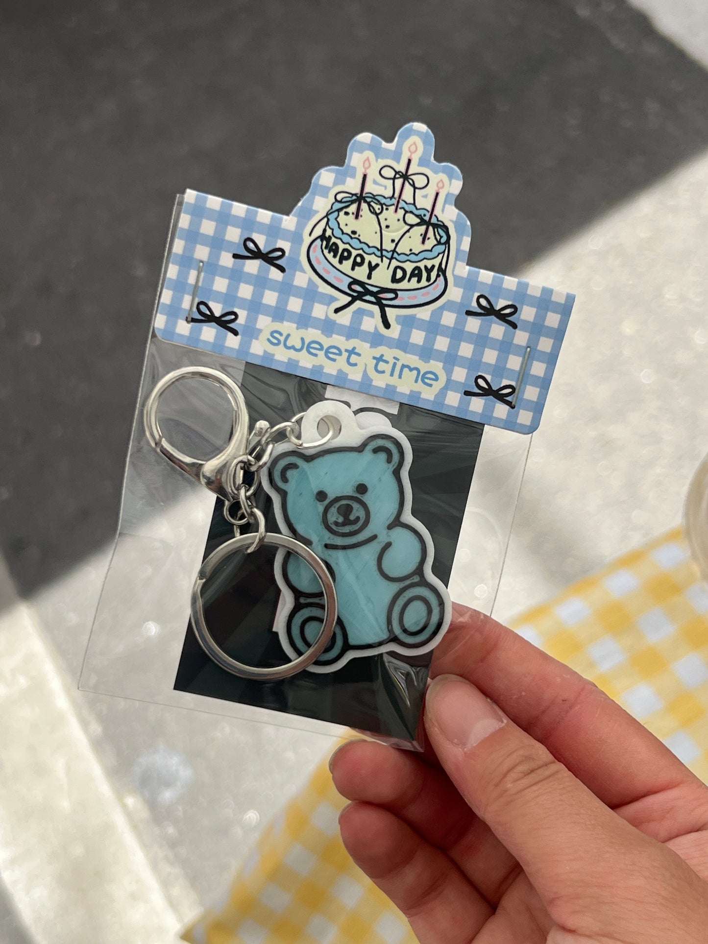 TAPSY Gummy Bear NFC Smart Tag Blue