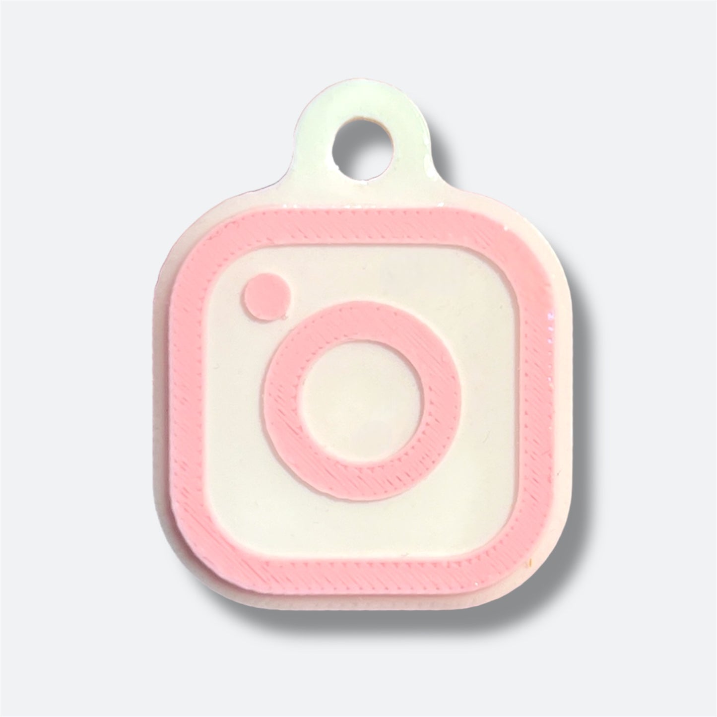 TAPSY Social Media NFC Smart Tag IG White&Pink