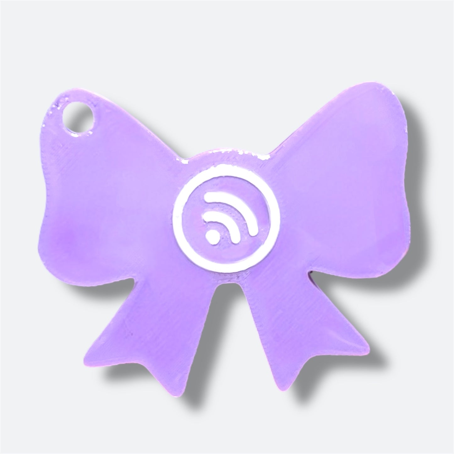 TAPSY Purple Bow NFC Smart Tag