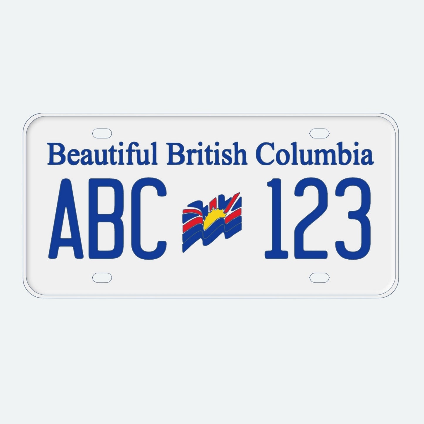 [CUSTOMIZE] Mini BC Car Plate with Smart Tag