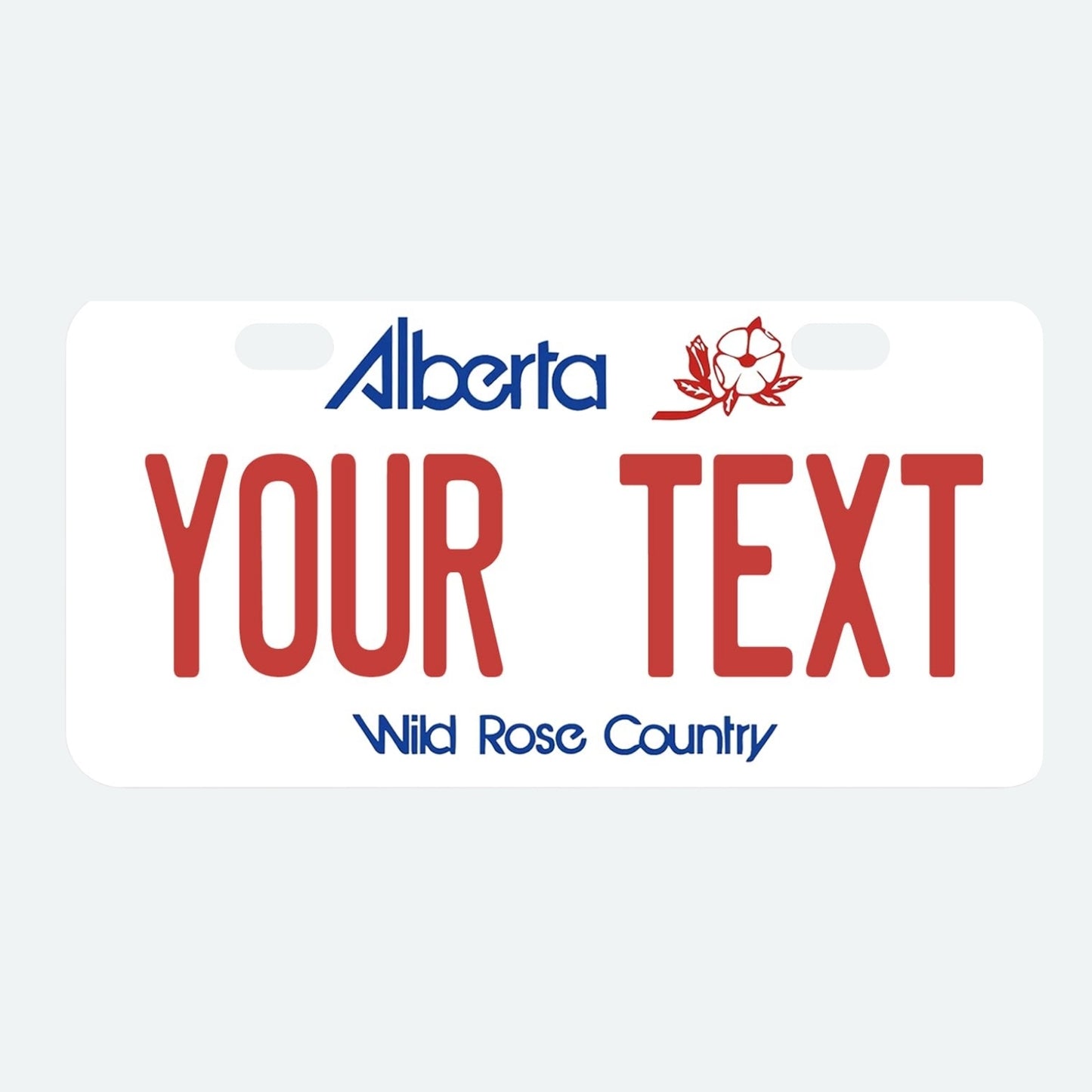 [CUSTOMIZE] Mini Alberta Car Plate with Smart Tag