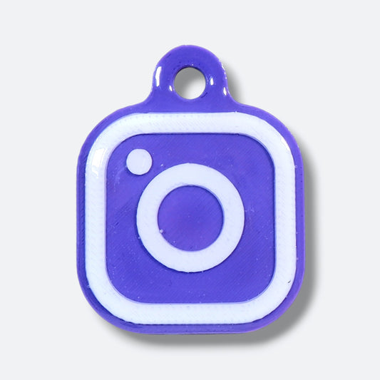 TAPSY Social Media NFC Smart Tag IG Purple&White