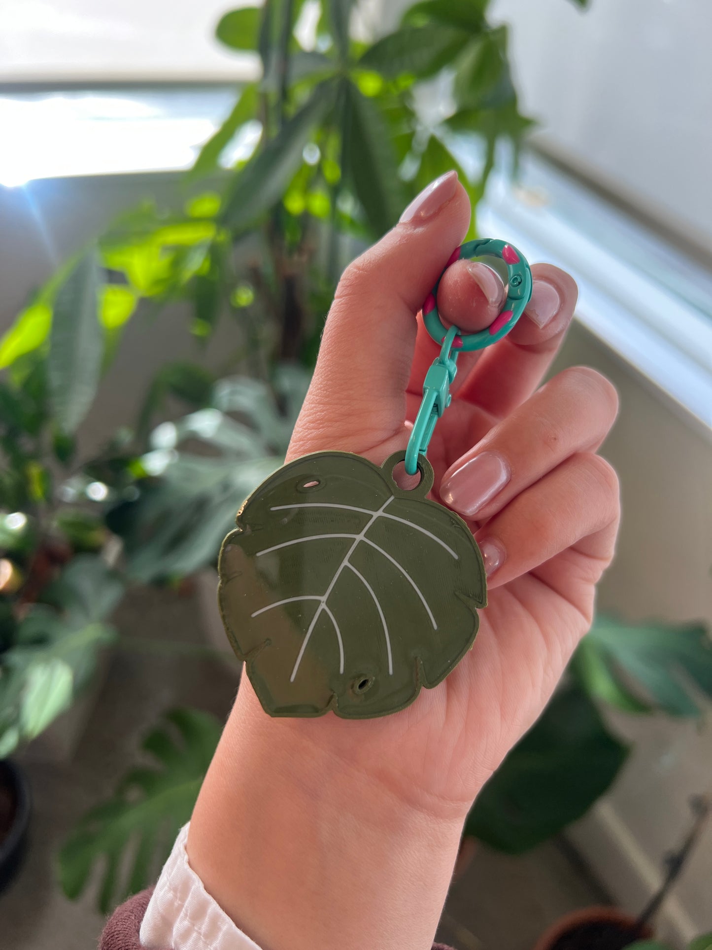 TAPSY Cactopia Monstera Leaf NFC Smart Tag
