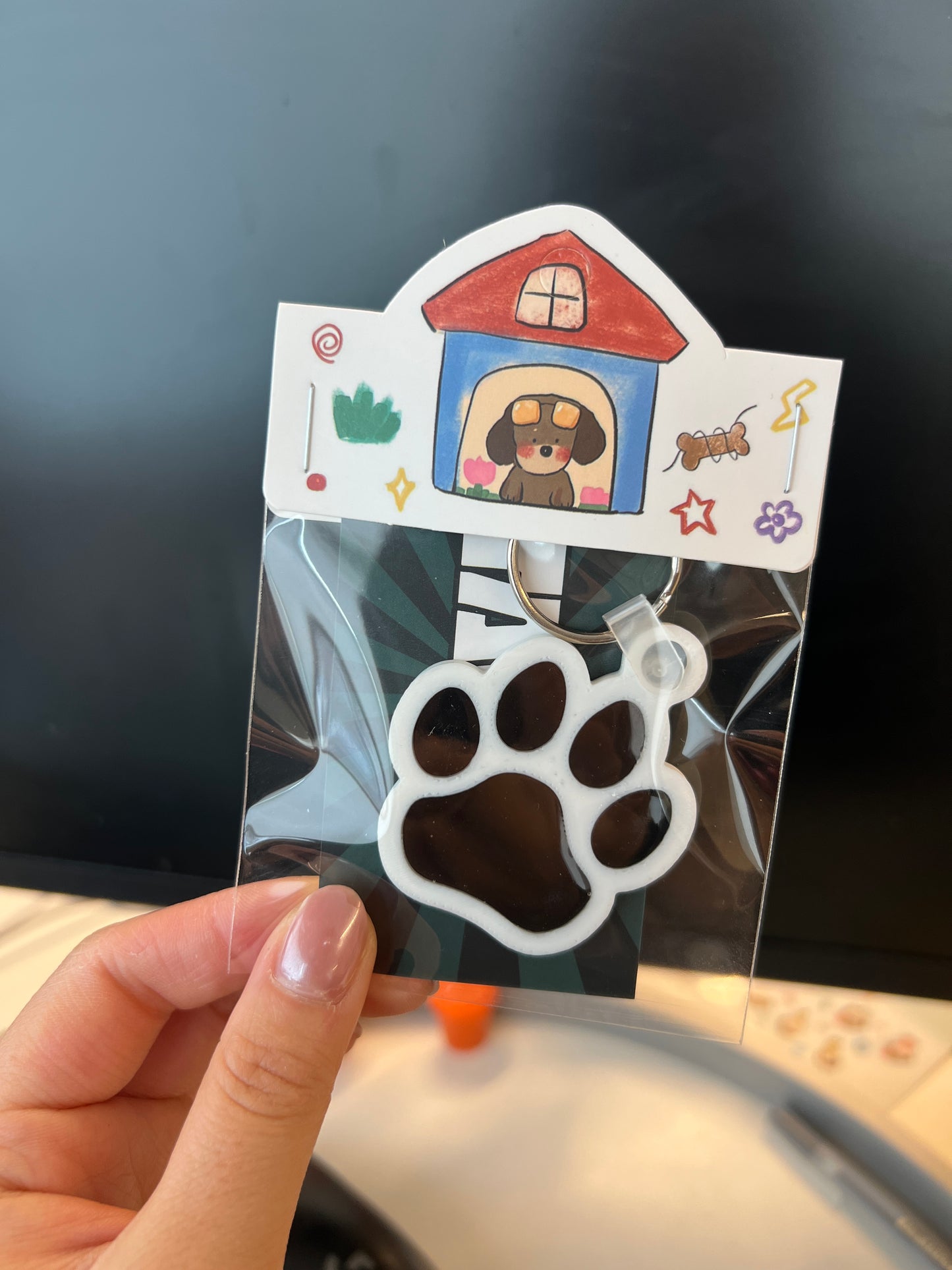 TAPSY Paw 2.0 NFC Smart Tag Black&White