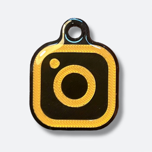 TAPSY Social Media NFC Smart Tag IG Black&Gold