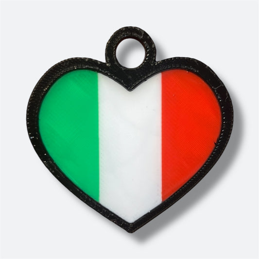TAPSY Italy Flag NFC Keychain Tag