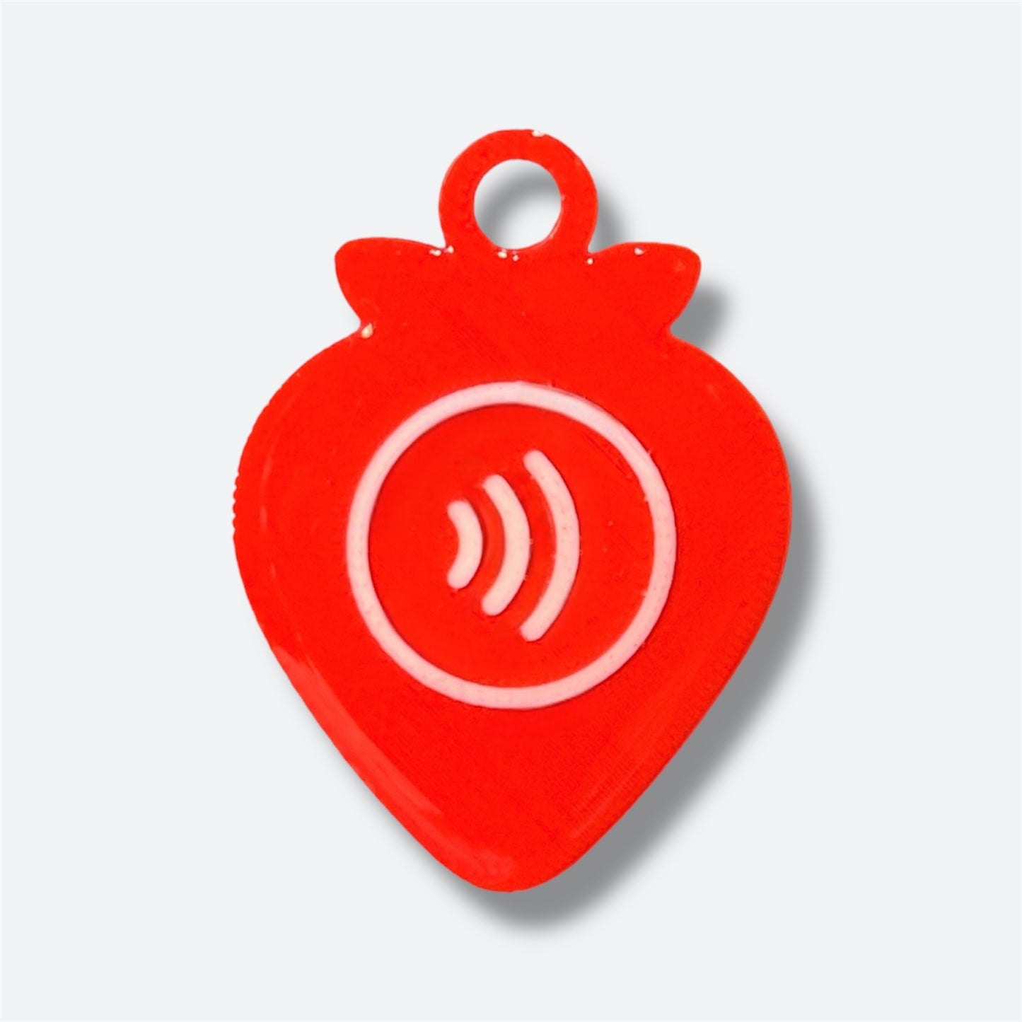 TAPSY Strawberry NFC Keychain Tag
