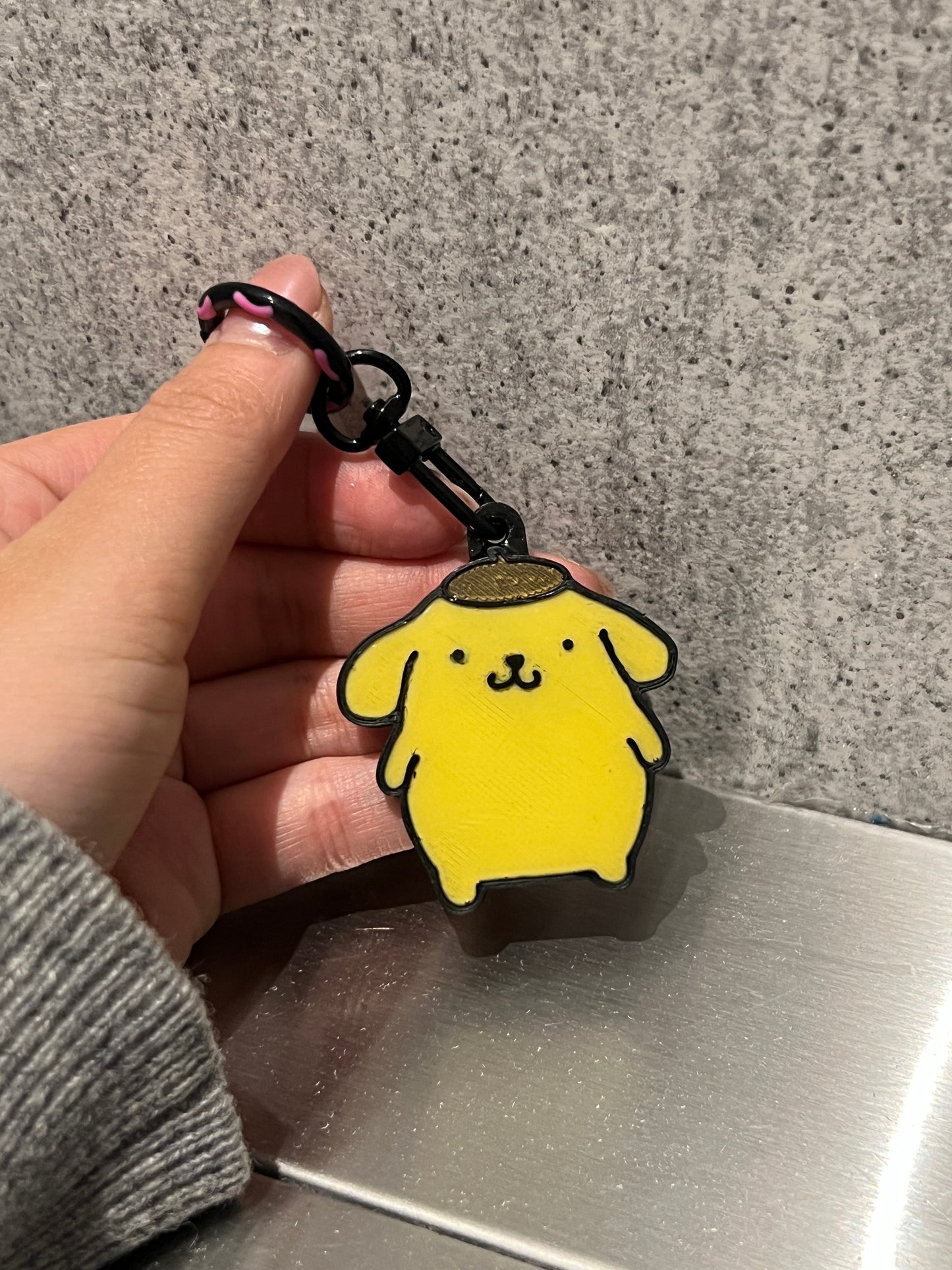 TAPSY Pompompurin NFC Keychain Tag